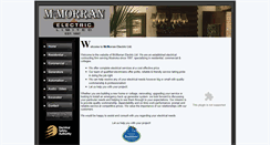 Desktop Screenshot of mcmorranelectric.com
